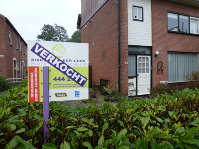 Ons huis in Nieuwkoop Nederland verkocht 2013.
